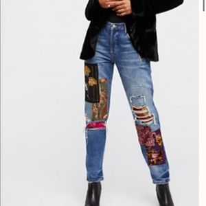 FP Patch Work Jeans